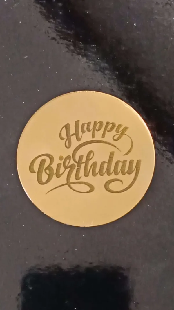 2' inch Birthday Coin Topper