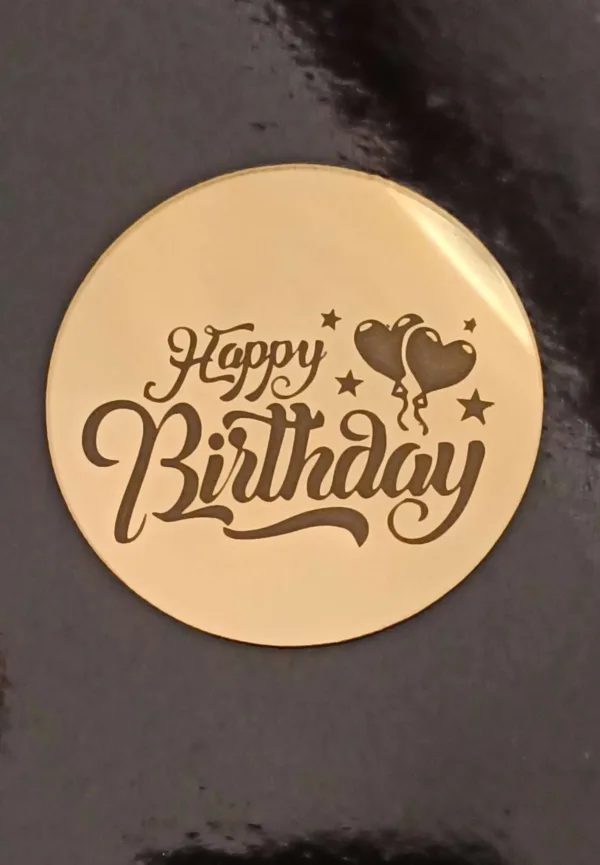 2' inch Birthday Coin Topper