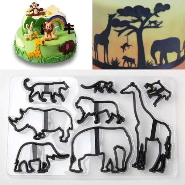 Animal Cutter -8pcs